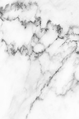 Fototapeta premium White marble texture background pattern with high resolution.