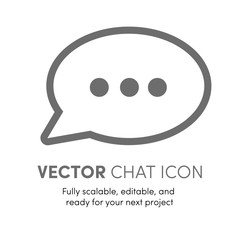 Web Application Chat Icon