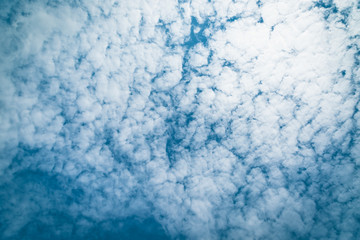 Blue sky with clouds