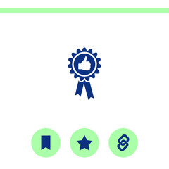 Simple flat icon on white background.