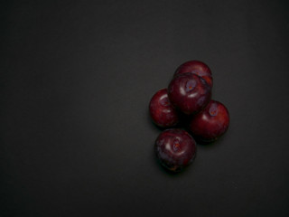 Plum fruit with wonderful backgrounds