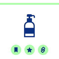 Simple flat icon on white background.