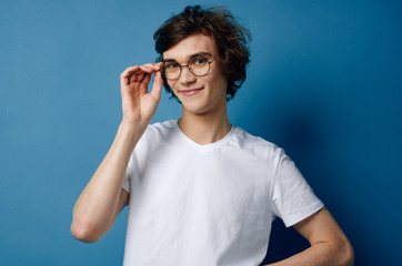 young man with mobile phone