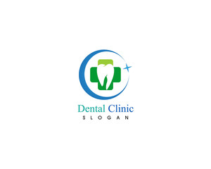 Dental Clinic logo and design Care logo, vector