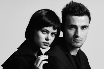 portrait of young couple