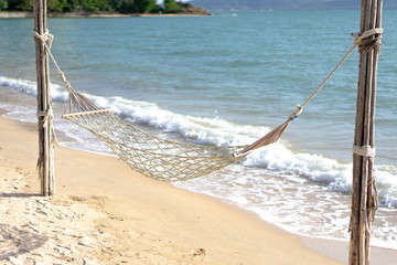 hammock on the beach