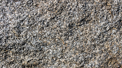 Granite surface texture with moss