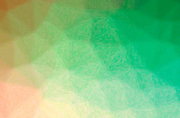 Abstract illustration of green Impasto background