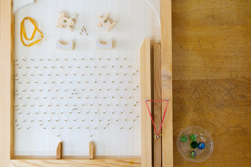 手作りのレトロなおもちゃ