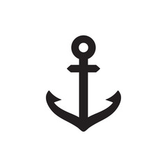 Anchor icon graphic design template vector illustration