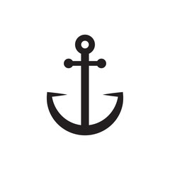 Anchor icon graphic design template vector illustration