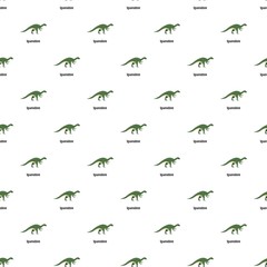 Iguanodone pattern seamless vector repeat for any web design