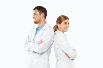 Fototapeta premium doctor and patient
