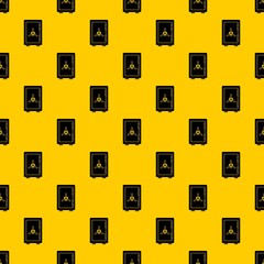 Fafe pattern seamless vector repeat geometric yellow for any design
