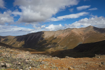 cloud shadows