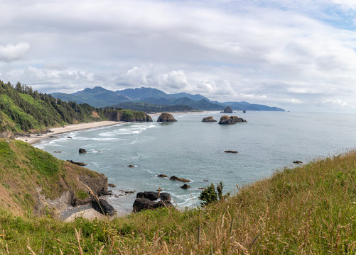 Chapman point at Ecola State Park, Cannon Beach, Oregon