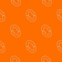 Refresh pattern vector orange for any web design best