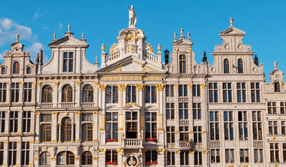 Grand place square and buildings