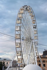 street attraction ferris wheel