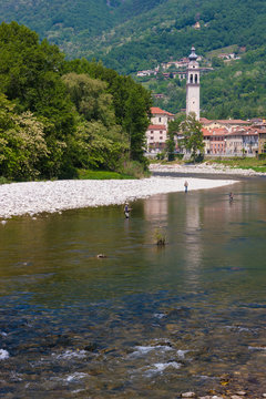 The river Brenta in Italy