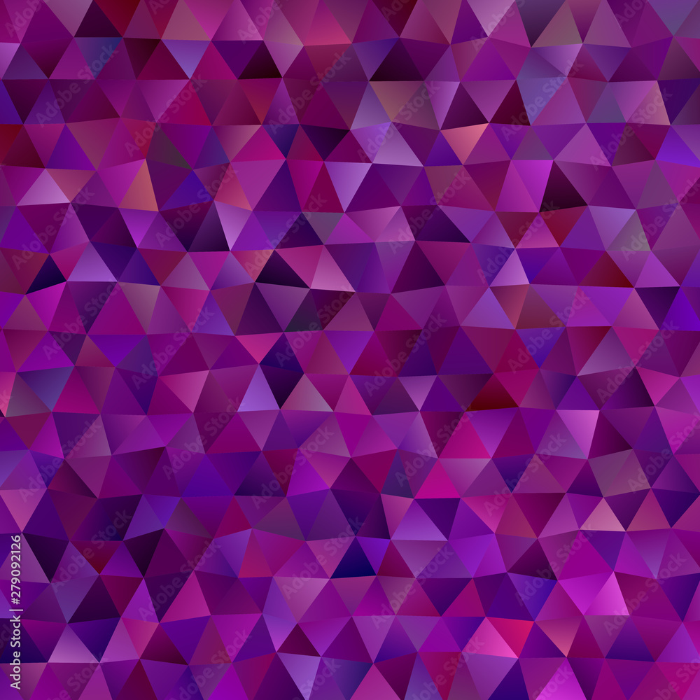 Poster gradient retro low poly triangle background template design