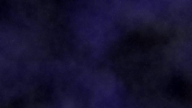 Space background with twinkling stars