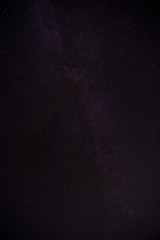 Obraz na płótnie Canvas milky way on night sky