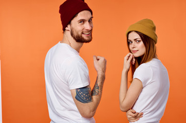 Portrait of young woman with perfect skin on her face
