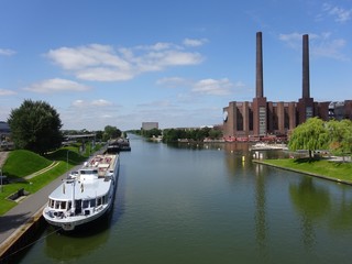 Mittellandkanal in Wolfsburg