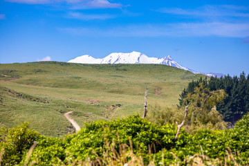 Fototapeta premium Mount Ruapehu volcano in New Zealand