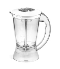 Empty blender on white background