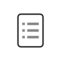 Report icon vector symbol illustration