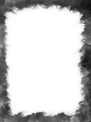 Bordo grafico fatto ad acquerello.