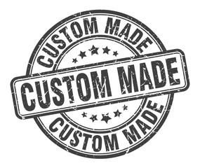 custom made stamp. custom made round grunge sign. custom made