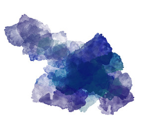 Macchia di colore ad acquerello © dariorigon