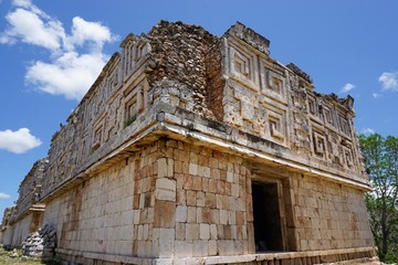 Fototapeta premium Maya Ruine Uxmal in Mexiko