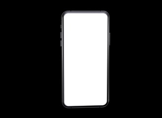 smartphone digital isolated 3d background