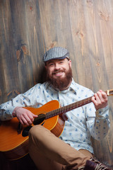 Obraz premium Portrait of musician.