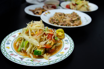 Somtum Thai food