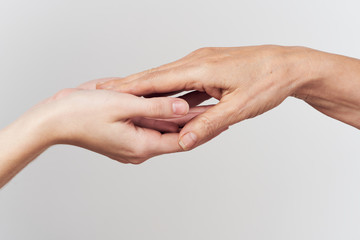 hands with wedding rings