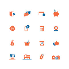 Shopping Icon Set 