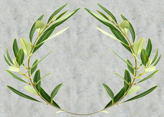couronne d’oliviers