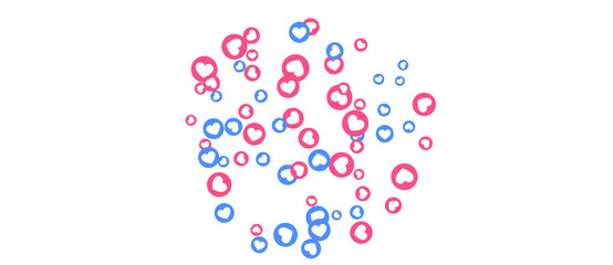 Social Network marketing like and heart icon.