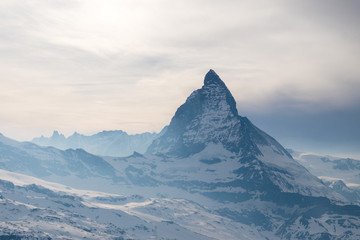 Scenic view of Matterhorn, Switzerland