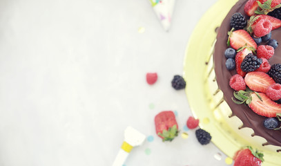 Confectionery flavored cakes for a holiday