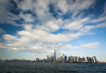 A view of Lower Manhattan from Liberty State Park