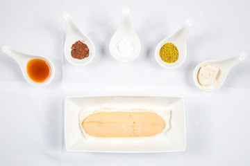 Flat lay of differnt dish 