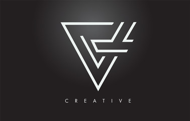 V Letter Monogram Design Logo. Letter V Icon Logo with Modern Monogram