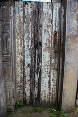 Wooden door vintage texture background retro grunge resource