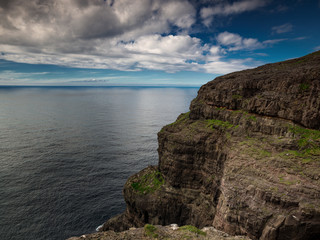 Fototapeta na wymiar Faroe Views - Eidi
